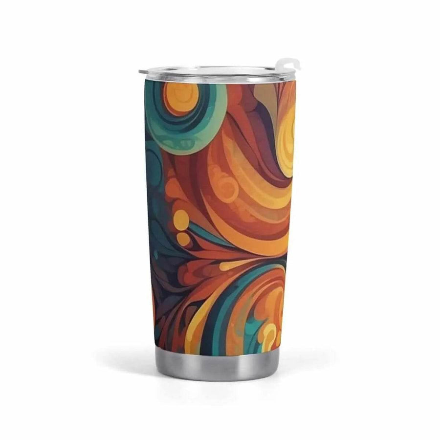 "Flowing Art" Nouveau Style Tumbler | Iron Phoenix GHG - Iron Phoenix GHG