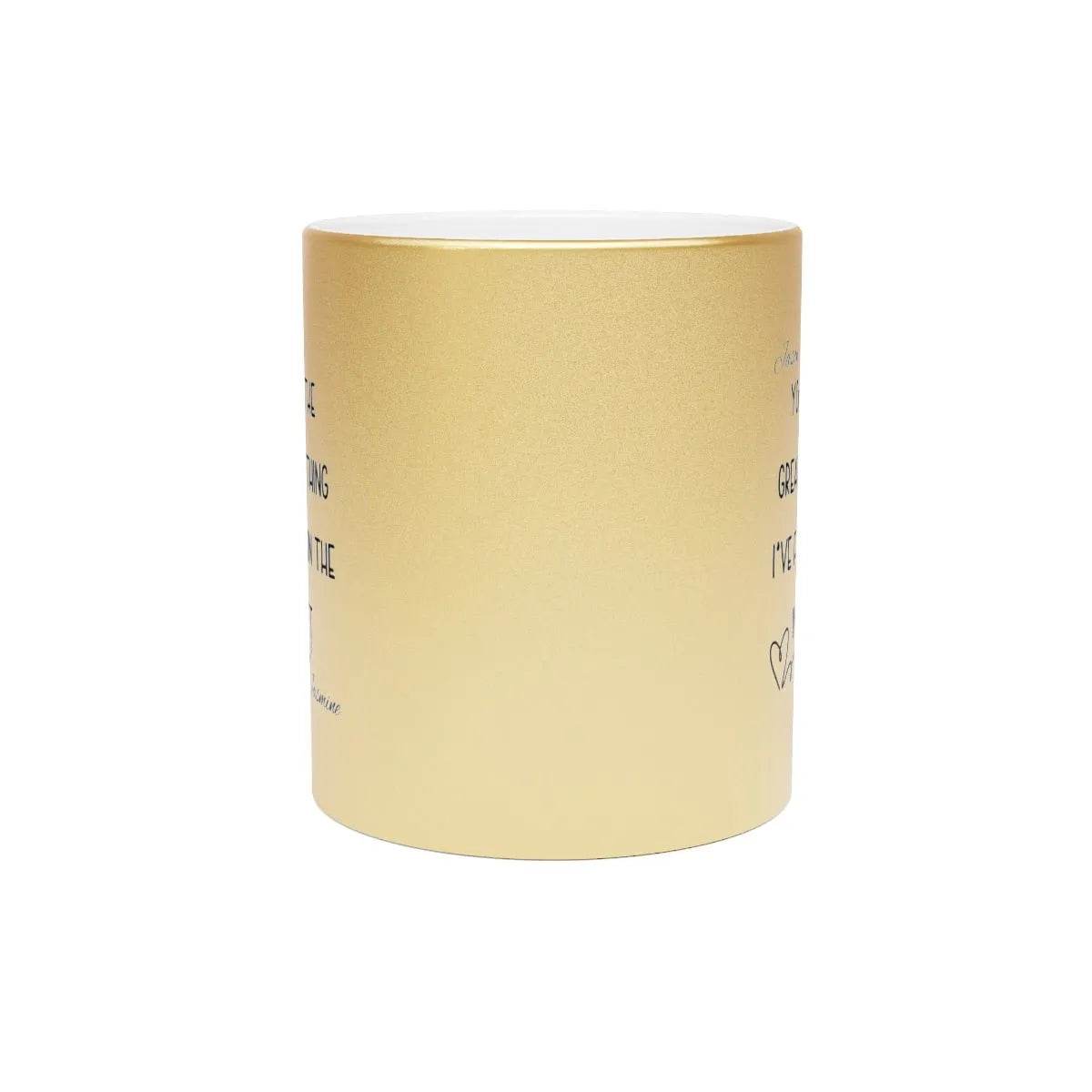 Personalized Metallic Mug - Romantic Wedding or Valentine’s Gift for Gamers - Iron Phoenix GHG