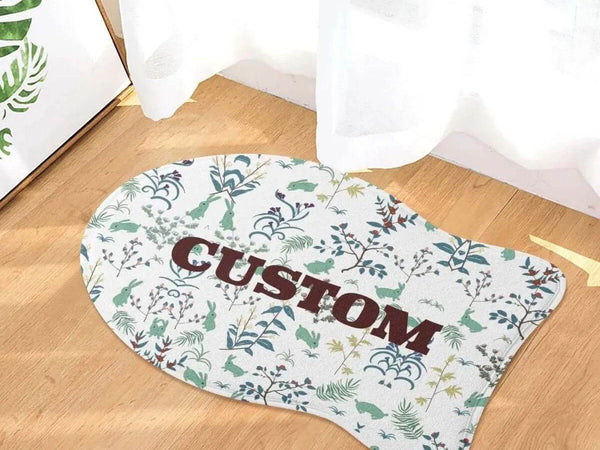 Personalized Pet Mat | Custom Name Dog and Cat Rug - Iron Phoenix GHG