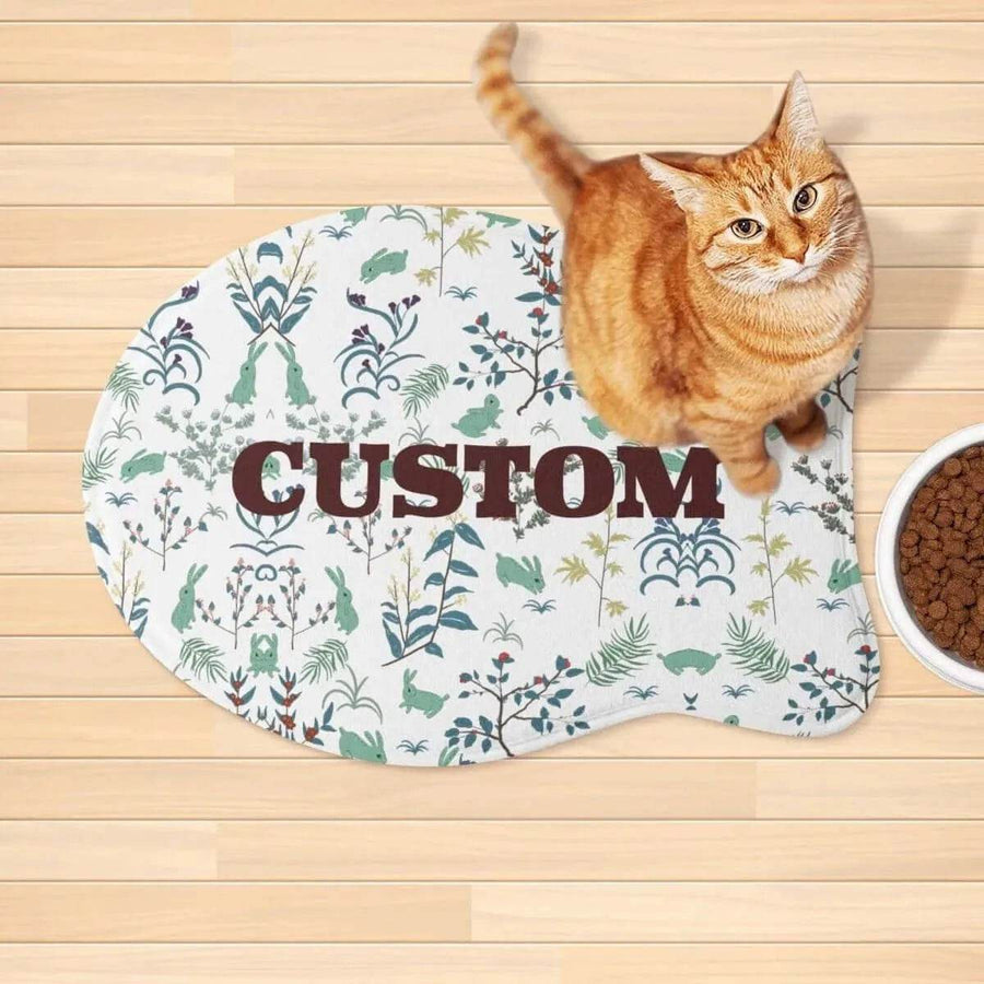 Personalized Pet Mat | Custom Name Dog and Cat Rug - Iron Phoenix GHG