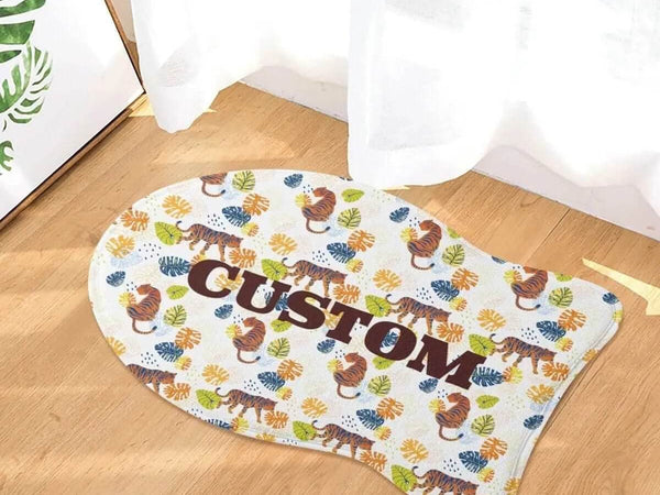 Personalized Pet Mat | Custom Name Dog and Cat Rug - Iron Phoenix GHG