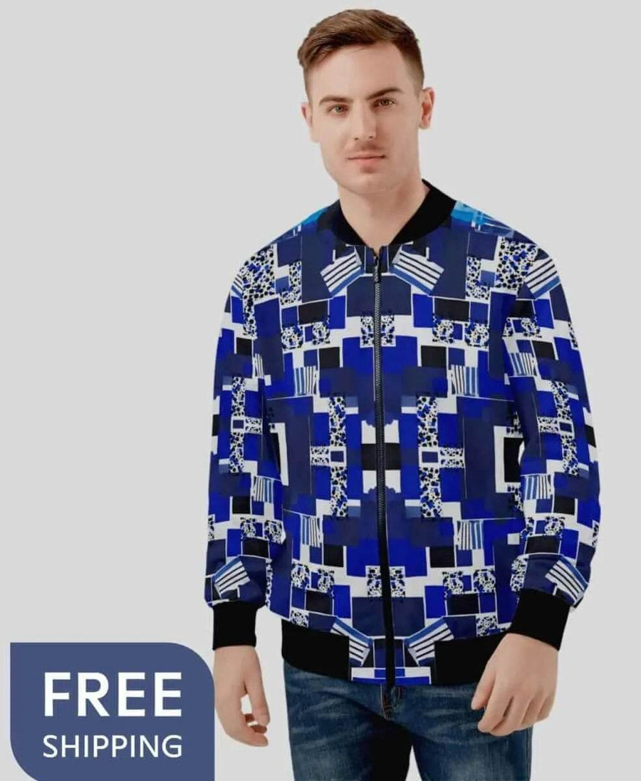 "Retro Pixel" Bomber Jacket | Shadowseeker | Iron Phoenix GHG - Iron Phoenix GHG