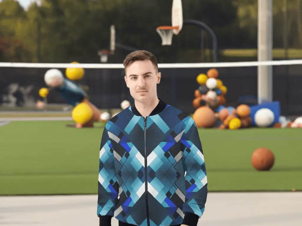 "Retro Pixel" Bomber Jacket | Shadowseeker | Iron Phoenix GHG - Iron Phoenix GHG