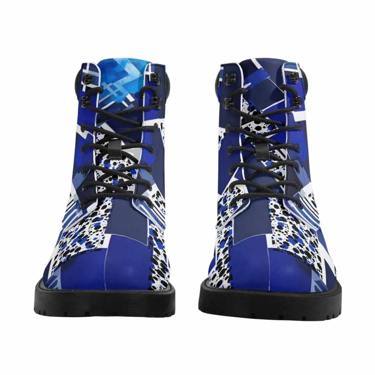 Purple Block Boots - Gaming, Sports & Calm Style - Iron Phoenix GHG