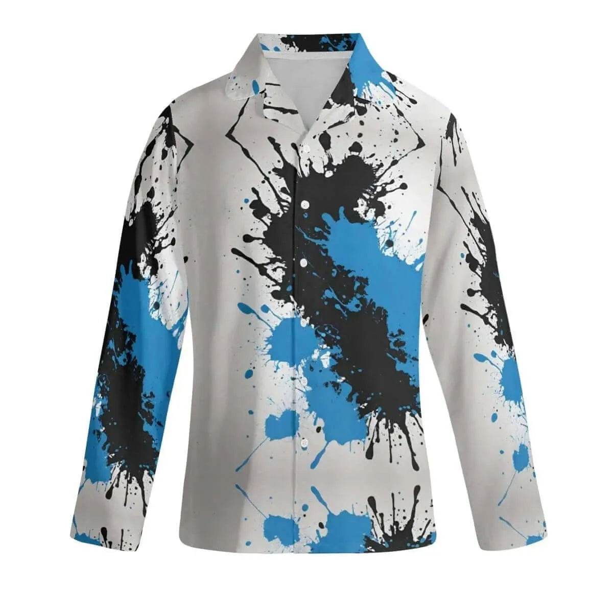 Retro Splatter Print Pajama Set - Cozy Fall - Iron Phoenix GHG