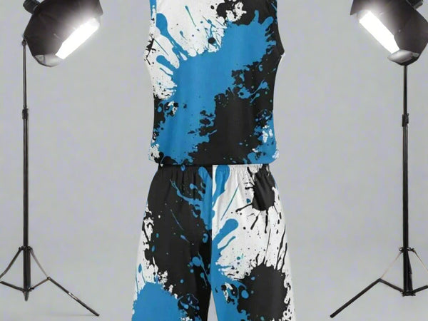 "Paint Splatter" Basketball Jersey set | Iron Phoenix GHG - Iron Phoenix GHG