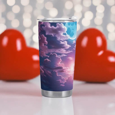 "Twilight Sky" Tumbler by Shadowseeker| Iron Phoenix GHG - Iron Phoenix GHG