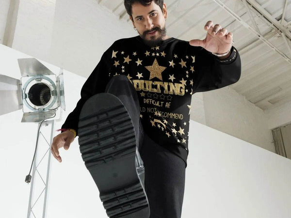 Sarcastic Christmas Sweater with Adult Humor - Iron Phoenix GHG