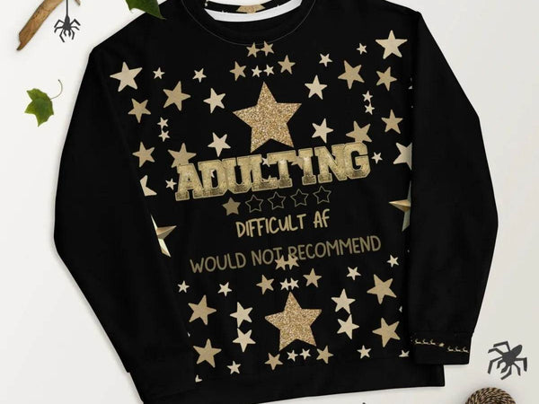Sarcastic Christmas Sweater with Adult Humor - Iron Phoenix GHG