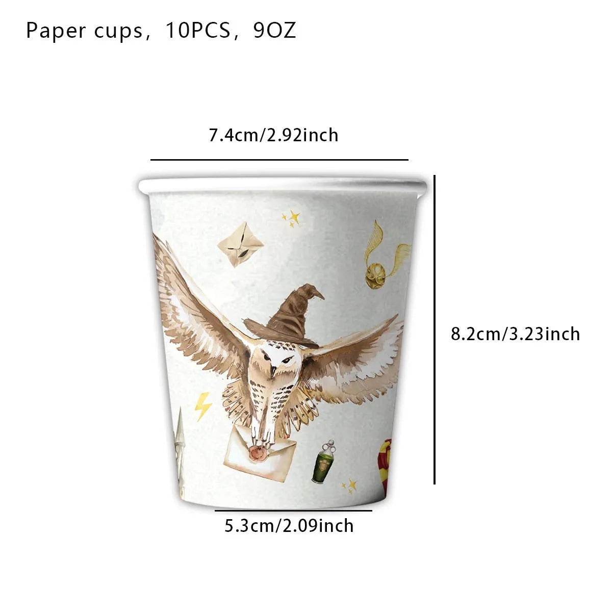 White Gold Party Tableware Set - Eco Gamer Birthday Gear - Iron Phoenix GHG