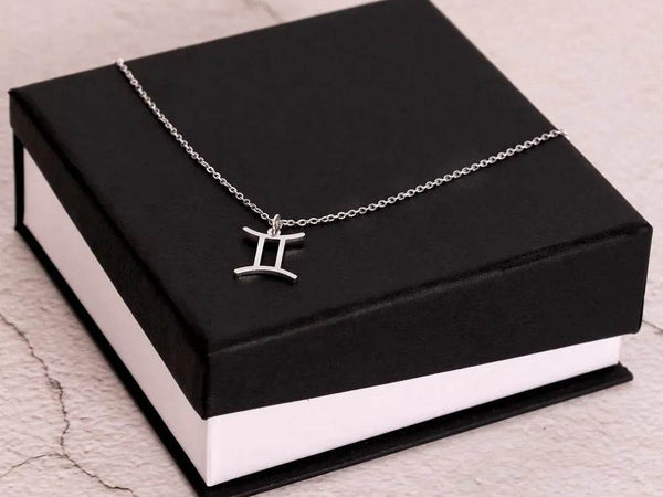 Zodiac Sign Necklace (Gold & Silver) | 12 Signs, Durable - Iron Phoenix GHG