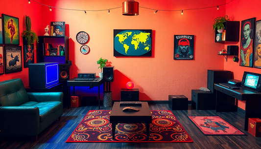 Elevate Your Gaming Space: Unique Retro Gaming Mats and Decor Ideas for Gamers in 2025