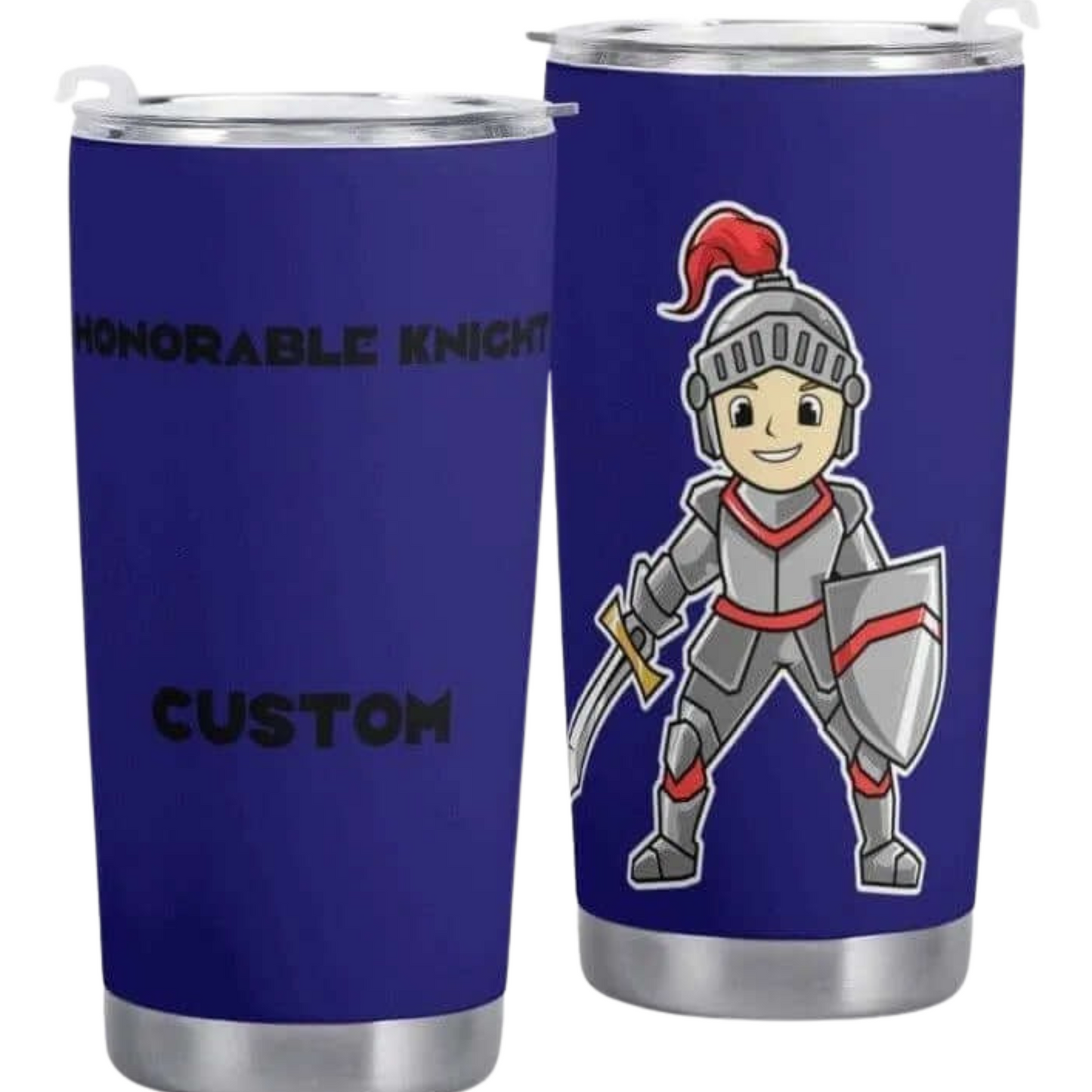 Adorable Knight Car Cup