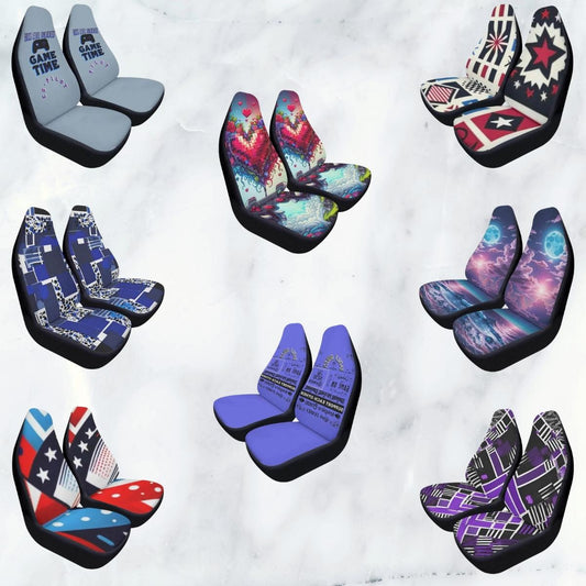 "Shadowseeker" Art Car Seat Covers | Iron Phoenix GHG - Iron Phoenix GHG