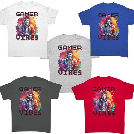 "Gamer Vibes" T-Shirt by Shadowseeker | Iron Phoenix GHG - Iron Phoenix GHG