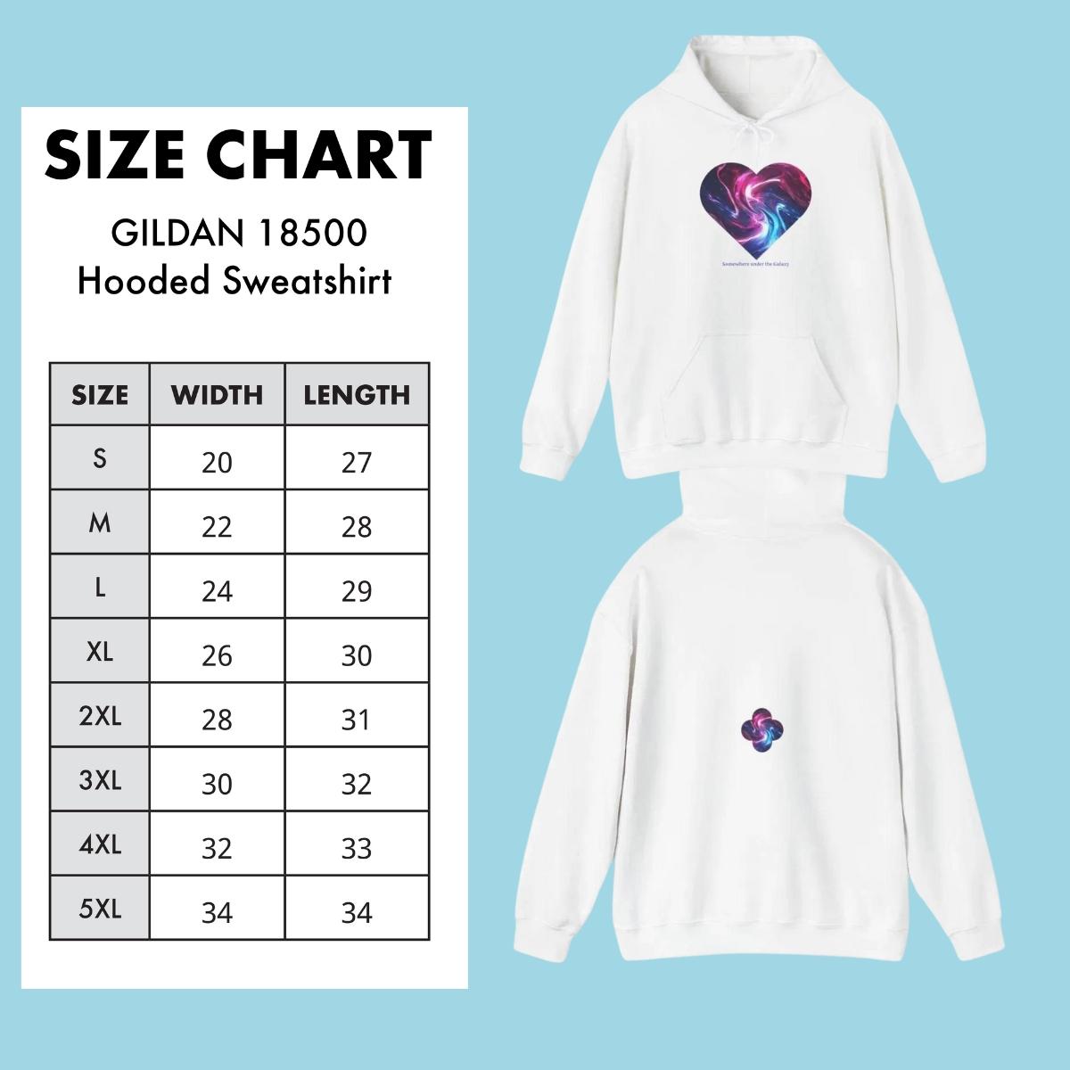 Galaxy Heart Hoodie