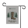 Funny Garden Banner - 'Not Bigfoot...' - Outdoor Decor - Image 5