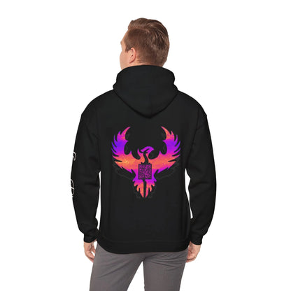Iron Phoenix Hoodie - Unisex Sweatshirt for Strength and Inspiration
