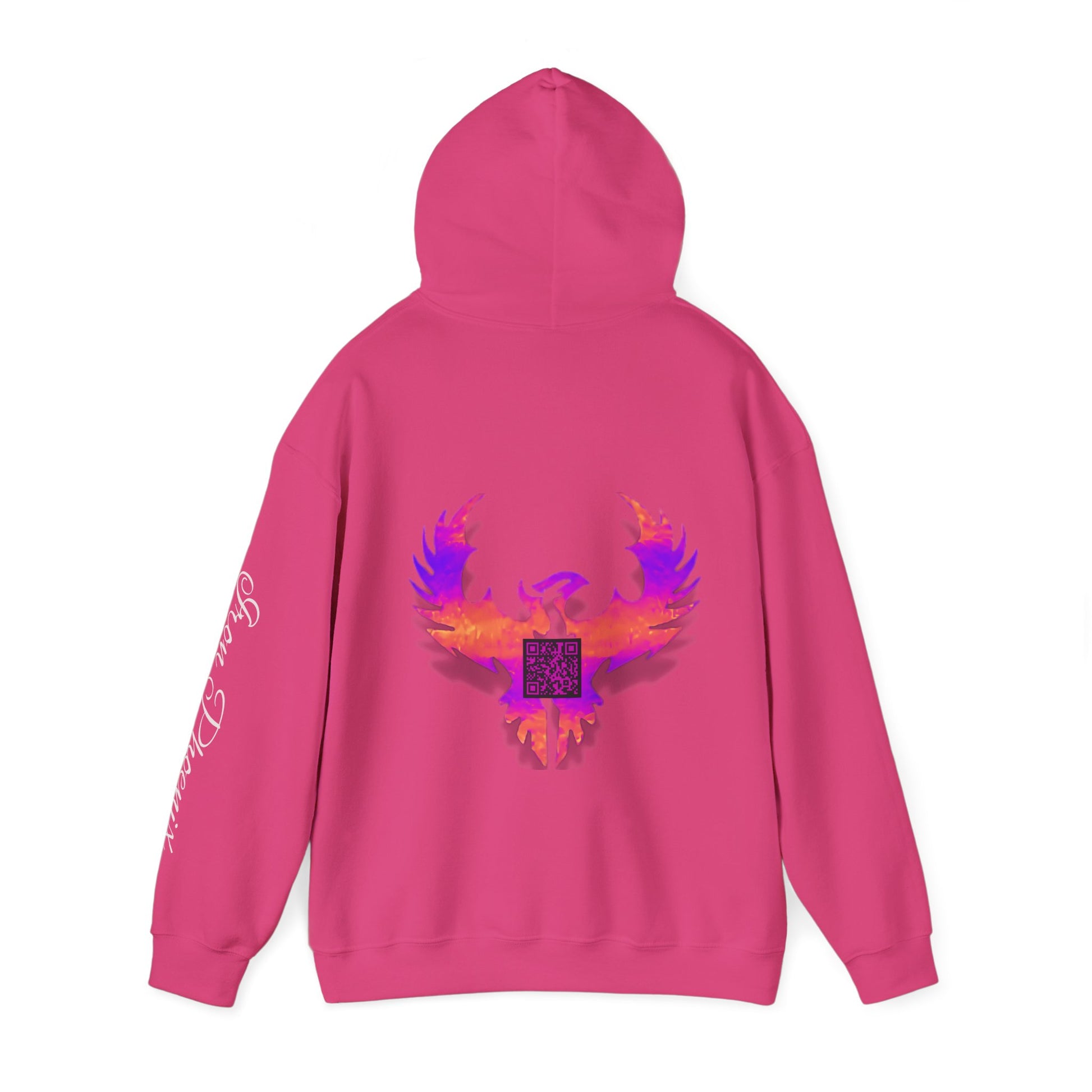 Gamer Phoenix Hoodie, Etsy QR, Cozy Gaming Wear