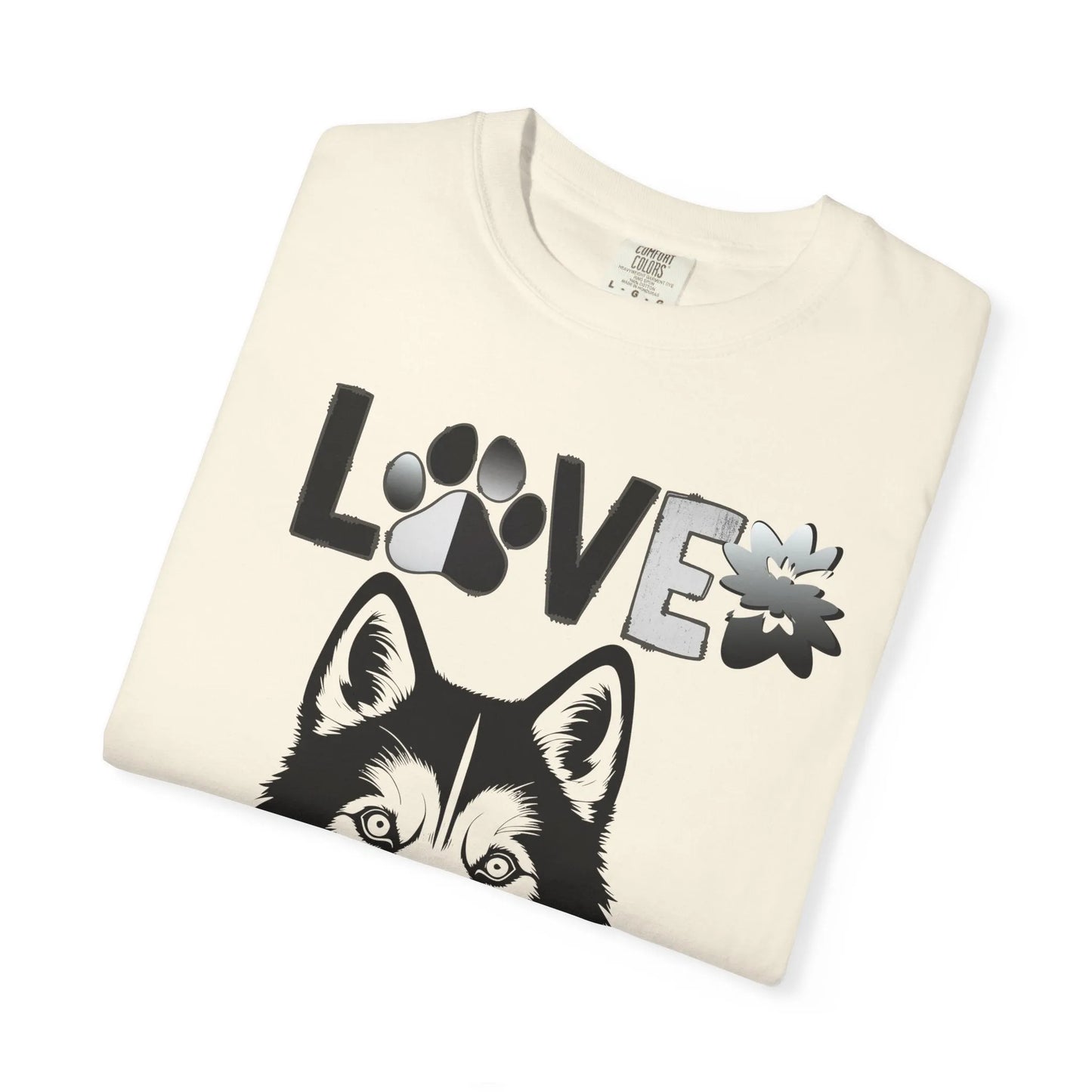 Love Got Me Howlin' Unisex T-Shirt, Cute Dog Lover Tee, Pet Owner Gift, Animal Rescue Shirt, Casual Everyday Wear, Gift for Dog Lovers