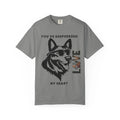 German Shepherd T-shirt - 'Shepherded My Heart' Comfort Tee - Image 6
