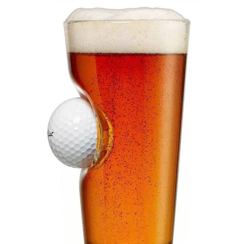 Stuck In Glass Beer Mug Golf - Iron Phoenix GHG