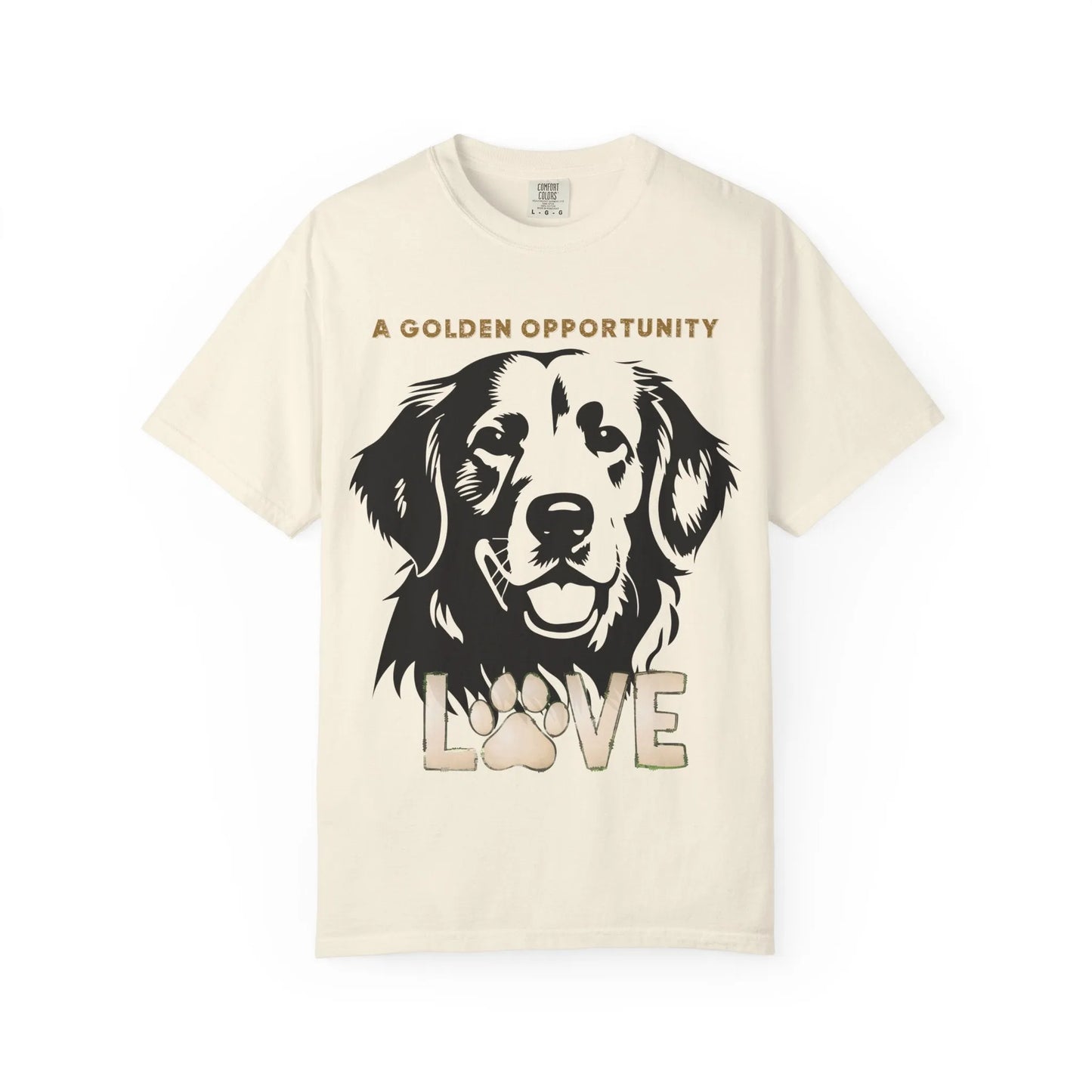 Golden Opportunity Dog T-Shirt 2025
