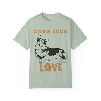 Corg-Eous Love T-Shirt, Cute Dog Lover Gift, Pet Owner Apparel, Animal Lover Tee, Perfect for Birthdays, Everyday Wear