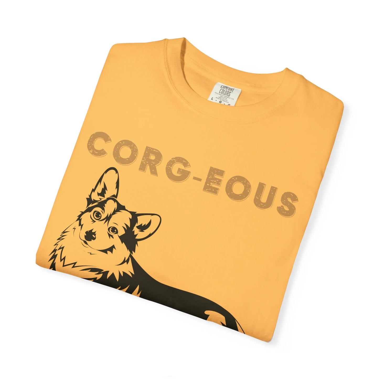 Corg-Eous Love T-Shirt, Cute Dog Lover Gift, Pet Owner Apparel, Animal Lover Tee, Perfect for Birthdays, Everyday Wear