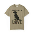 Black Lab T-shirt - Modern Silhouette Comfort Tee - Image 3