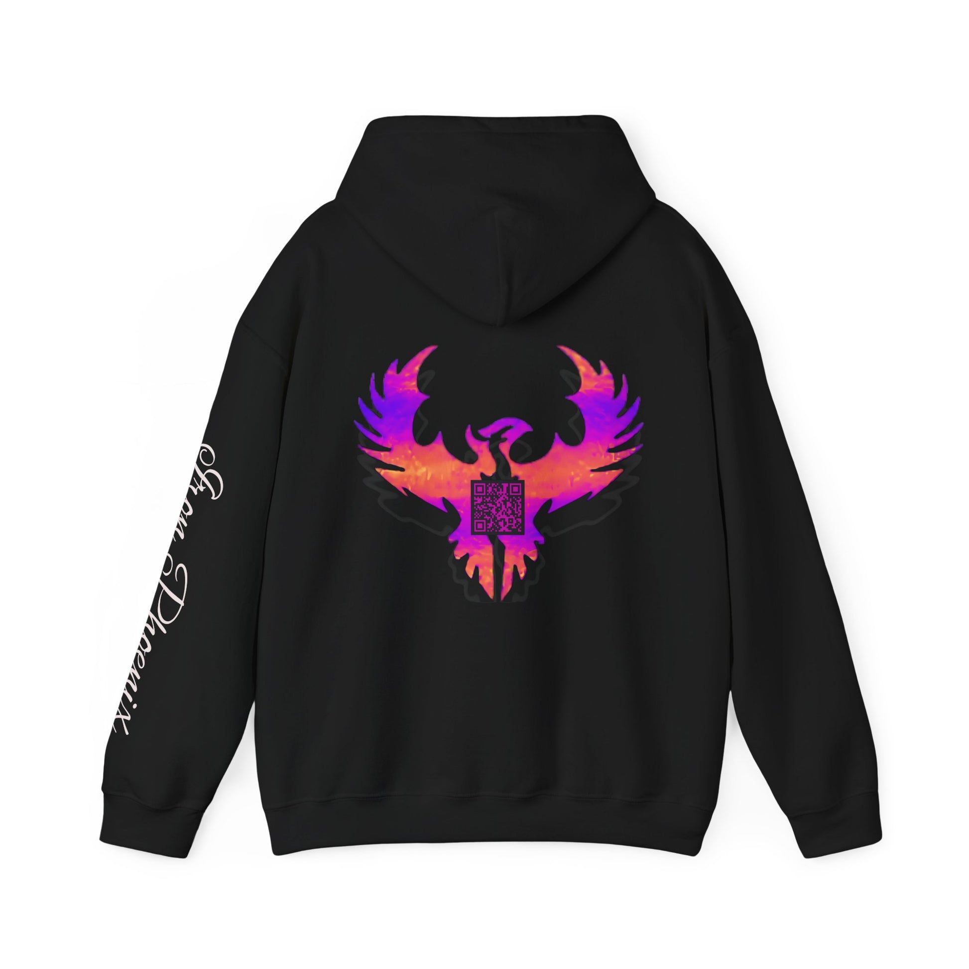 Gamer Phoenix Hoodie, Etsy QR, Cozy Gaming Wear