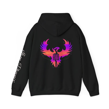 Gamer Phoenix Hoodie, Etsy QR, Cozy Gaming Wear