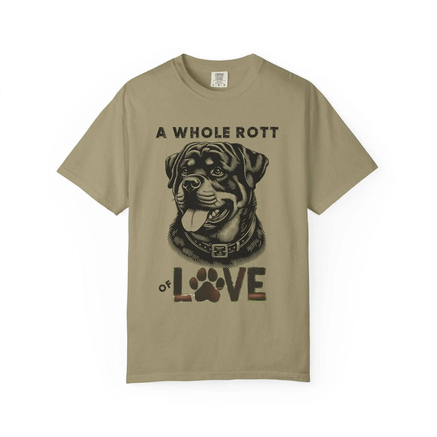 Rottweiler T-shirt - Eco-Friendly Gaming and Sports Comfort Tee - Iron Phoenix GHG