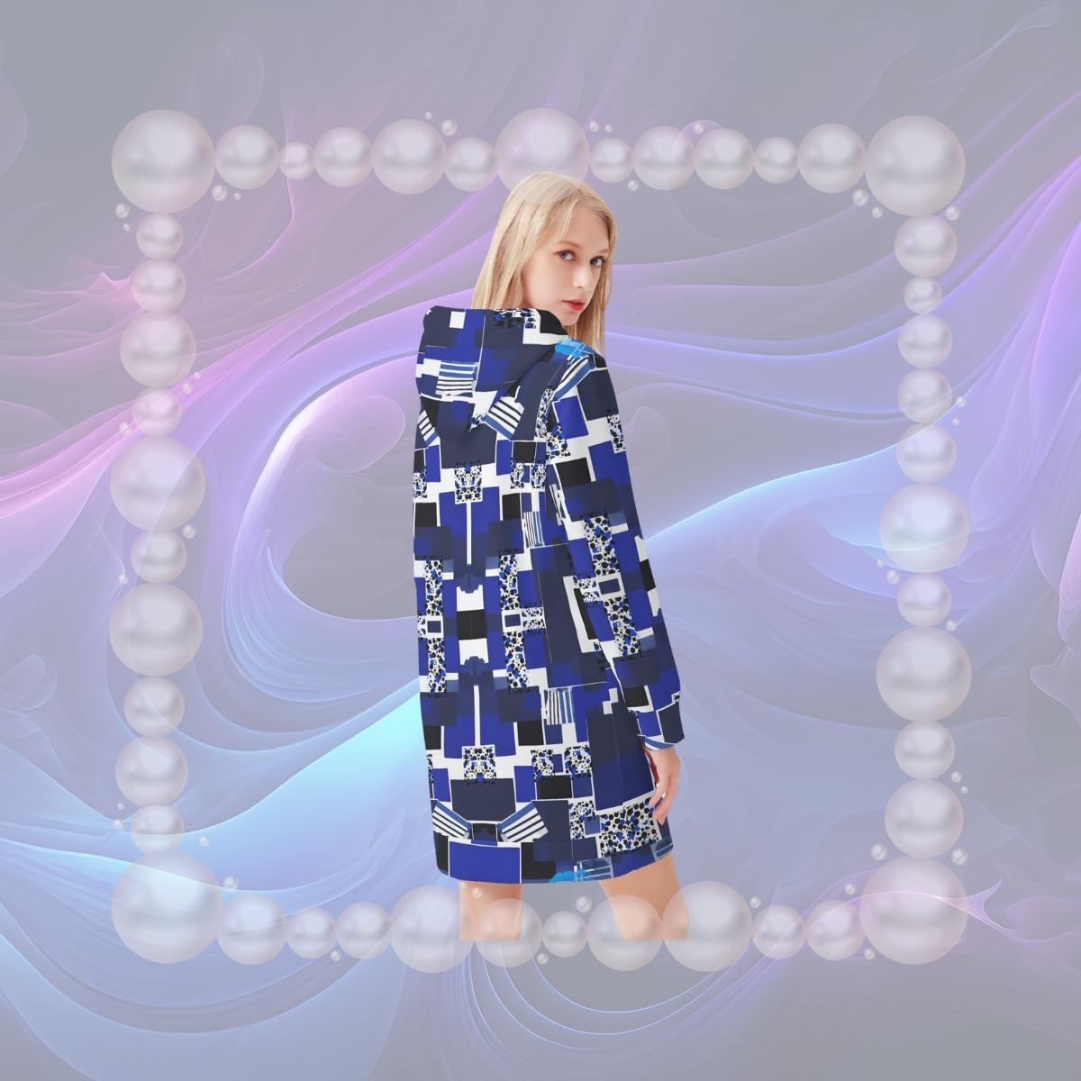 Geometric Print Hoodie Dress (4 Styles)| Iron Phoenix GHG - Iron Phoenix GHG