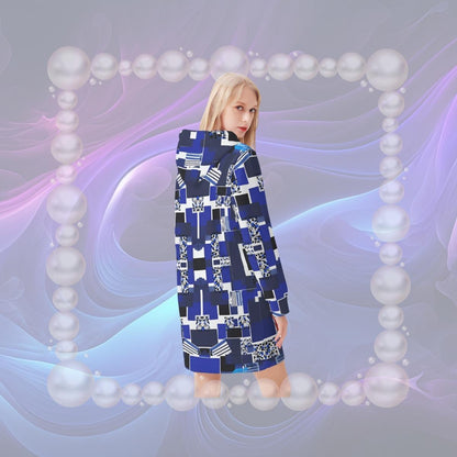 Geometric Print Hoodie Dress (4 Styles)| Iron Phoenix GHG - Iron Phoenix GHG