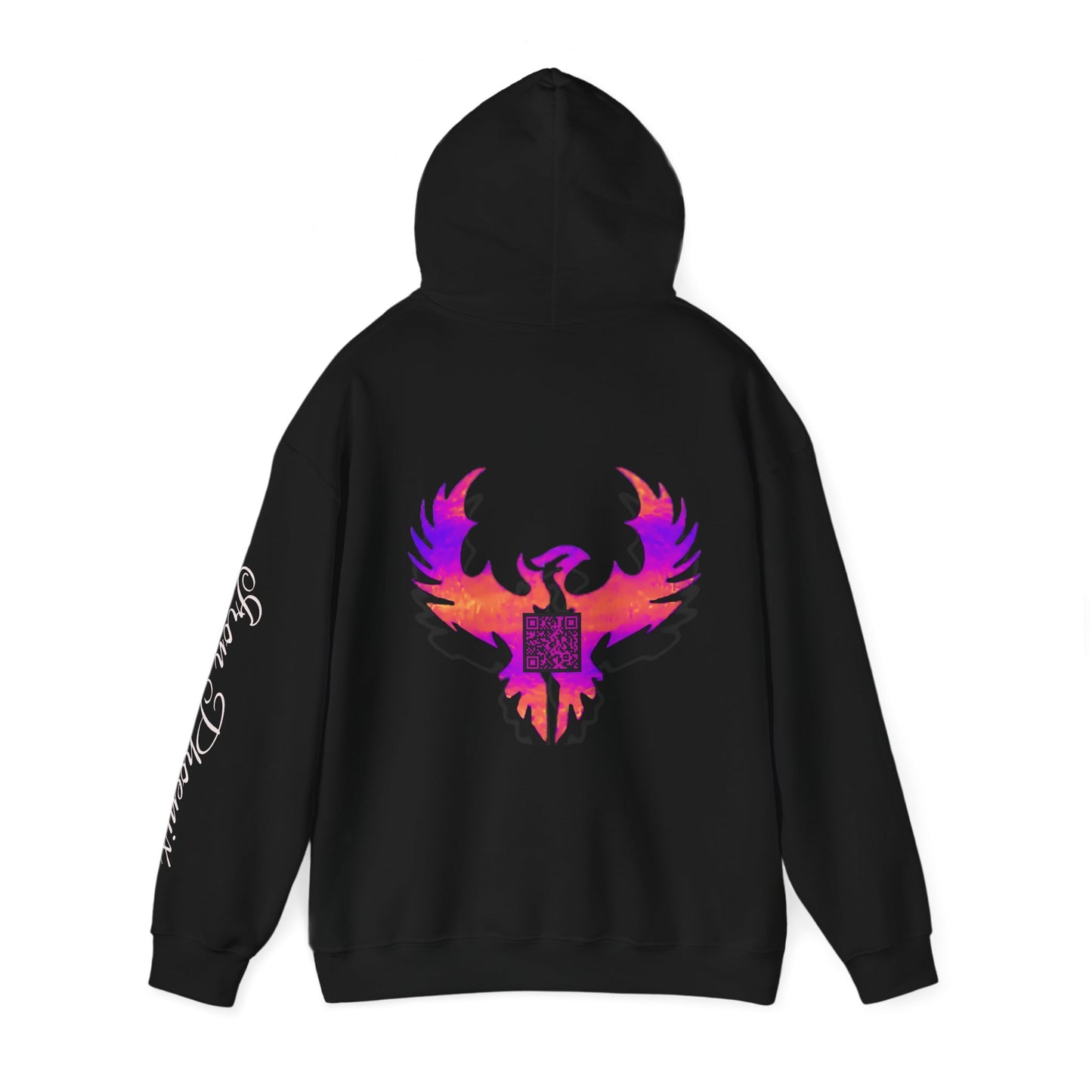 Gamer Phoenix Hoodie, Etsy QR, Cozy Gaming Wear