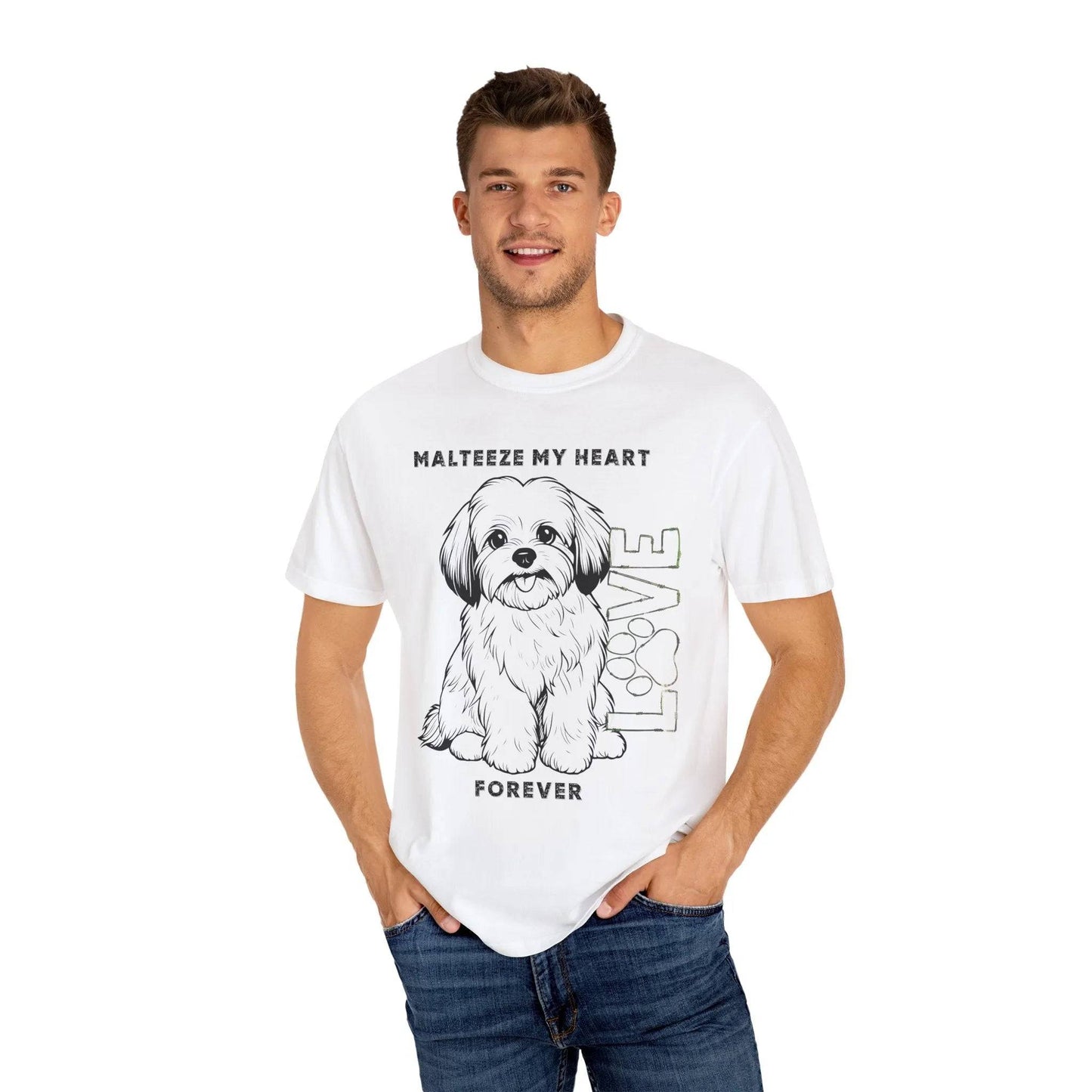 Cute Dog Lover T-Shirt, Pet Lover Gift, Animal Companion Tee, Gift for Dog Parents, Heartfelt Dog T-Shirt - Iron Phoenix GHG