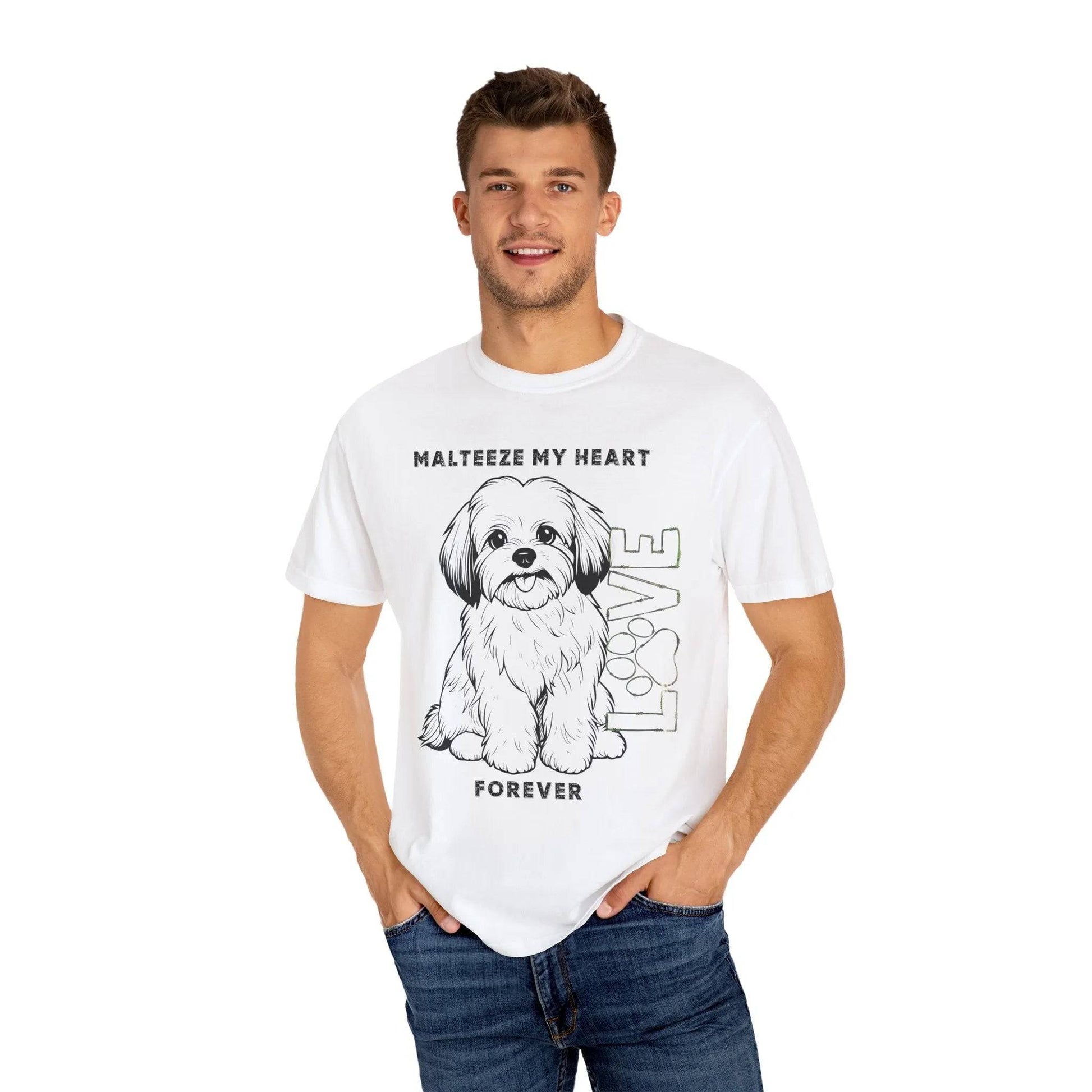 Cute Dog Lover T-Shirt, Pet Lover Gift, Animal Companion Tee, Gift for Dog Parents, Heartfelt Dog T-Shirt - Iron Phoenix GHG
