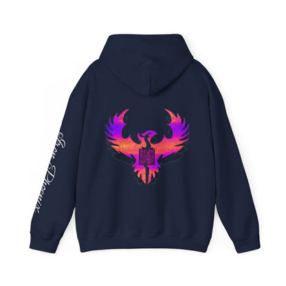 Gamer Phoenix Hoodie, Etsy QR, Cozy Gaming Wear