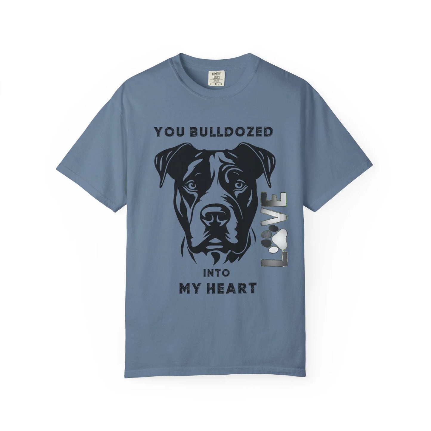 Love Bulldog Unisex T-Shirt, Perfect for Dog Lovers, Pet Owners, Animal Rescue, Gifts for Her, Birthdays, Everyday Wear