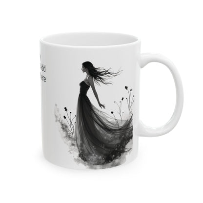 Personalized Print It Your Way Ceramic Mug | Coffee Lover Gift, Customizable Mug, Home Office Decor, Tea Cup, Unique Gift Idea - Iron Phoenix GHG