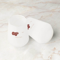 13oz Personalized Frosted Wine Glass, Eco-Friendly Fun - Image 1