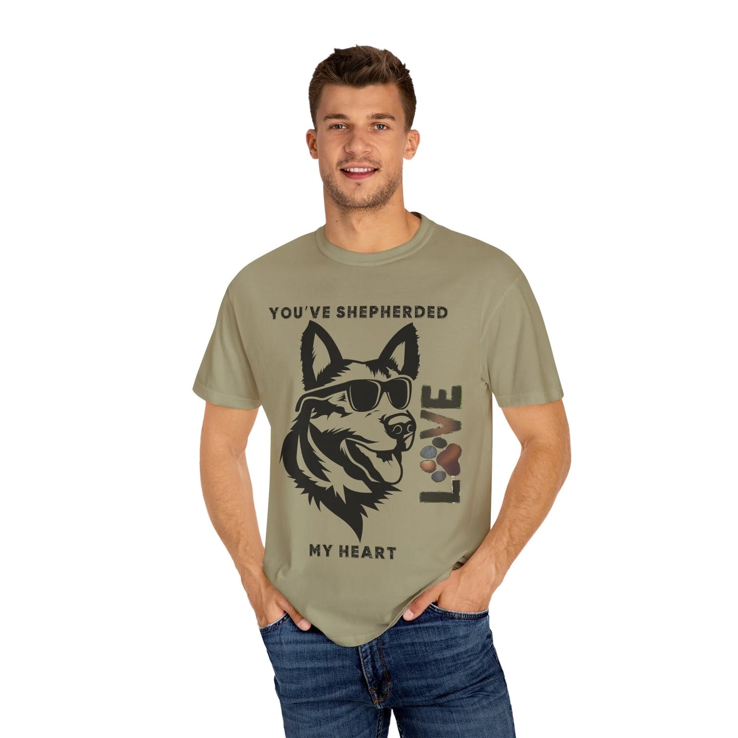 Cute Dog Lover T-shirt, Unisex Love T-shirt, Gift for Dog Owners, Custom Pet Shirt, Funny Dog Lovers Apparel