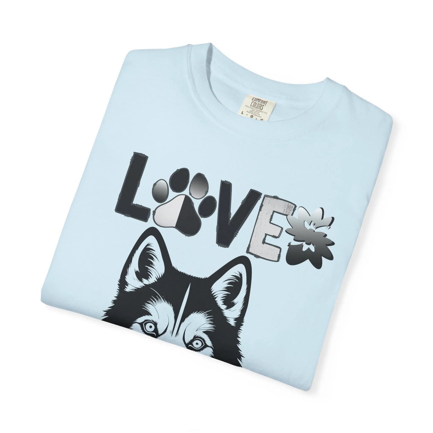 Love Got Me Howlin' Unisex T-Shirt, Cute Dog Lover Tee, Pet Owner Gift, Animal Rescue Shirt, Casual Everyday Wear, Gift for Dog Lovers