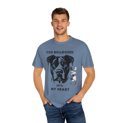 Love Bulldog Unisex T-Shirt, Perfect for Dog Lovers, Pet Owners, Animal Rescue, Gifts for Her, Birthdays, Everyday Wear