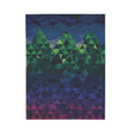 Minecraft inspired Mountain Vibes Velveteen Plush Blanket - Image 5