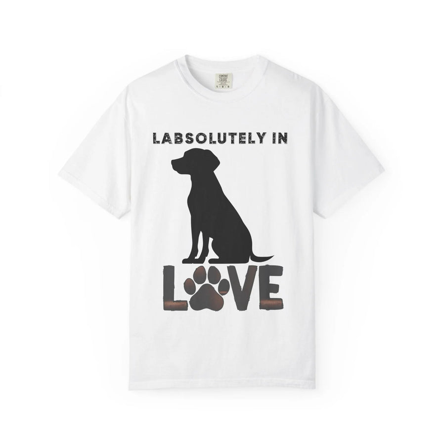 Black Lab T-shirt - Modern Silhouette Comfort Tee