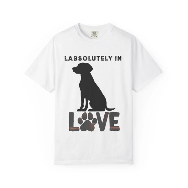 Dog Lover's T-shirt - Labs Absolutely in Love Tee, Unisex Casual Shirt for Dog Owners, Pet Appreciation Gift, Animal Lover Apparel, Perfect