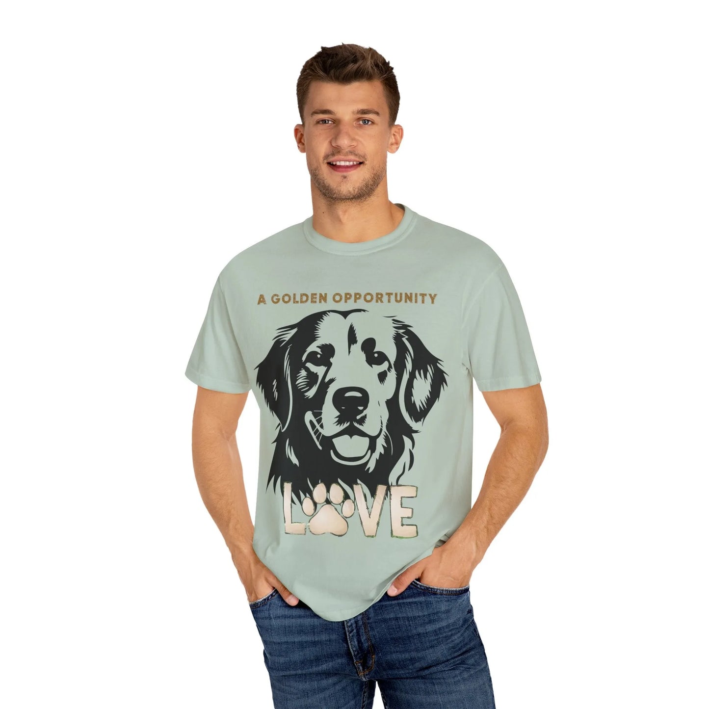 Golden Opportunity Dog T-Shirt 2025