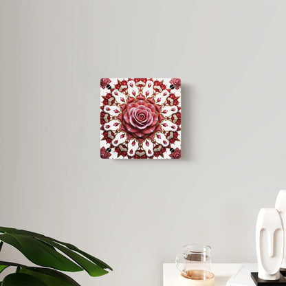 Elegant Rose Acrylic Wall Art Panels, Beautiful Home Décor, Wall Decoration, Art for Living Room, Unique Gift Ideas, Floral Design